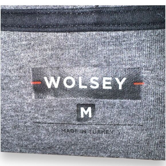 Black Wolsey Cotton Pullover Hoodie Size L - Picture 2 of 12